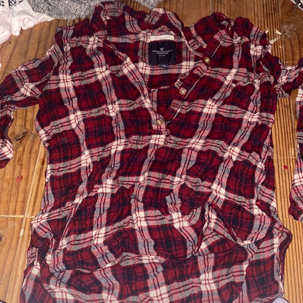 american eagle flannel